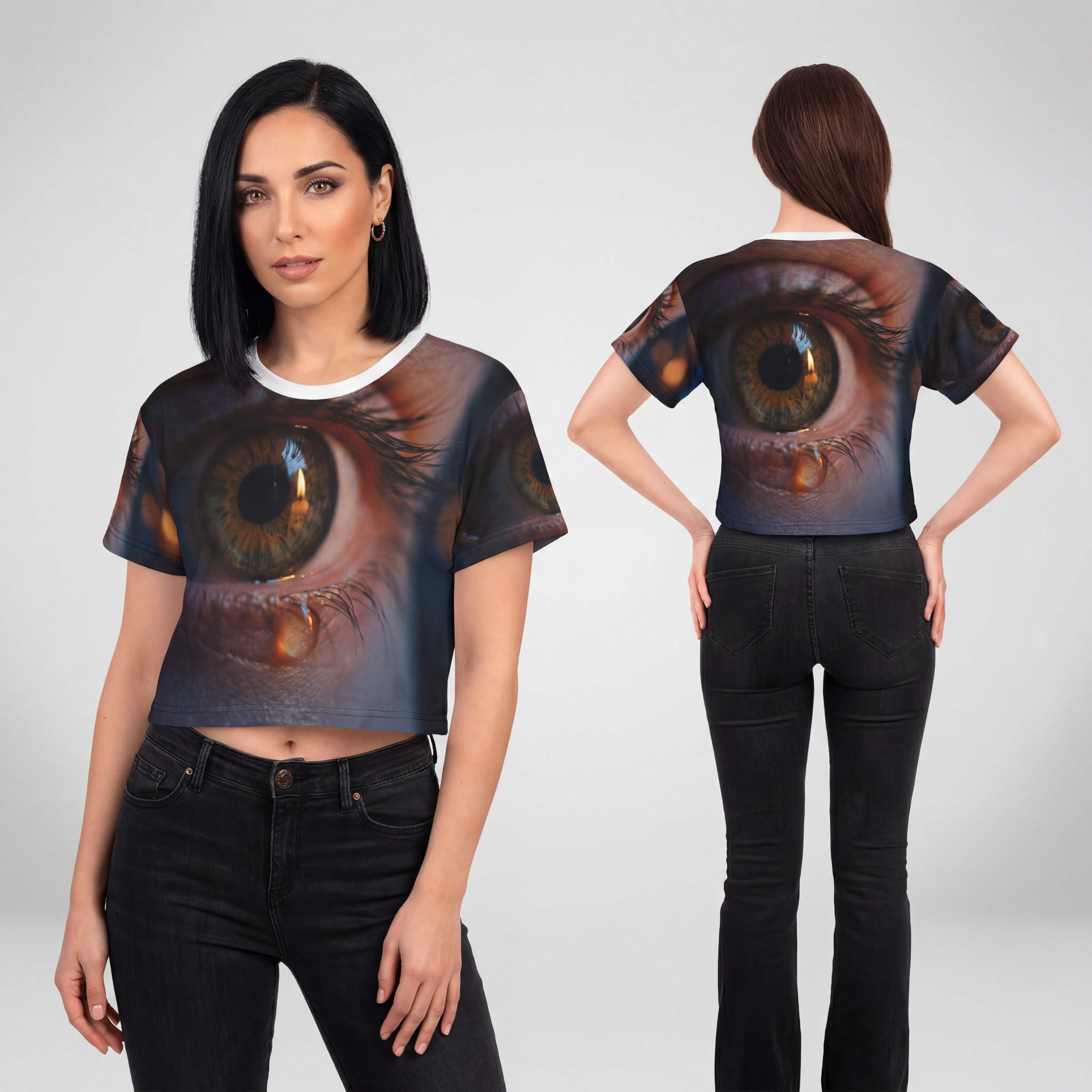 Crop Tee - Ethereal Spark