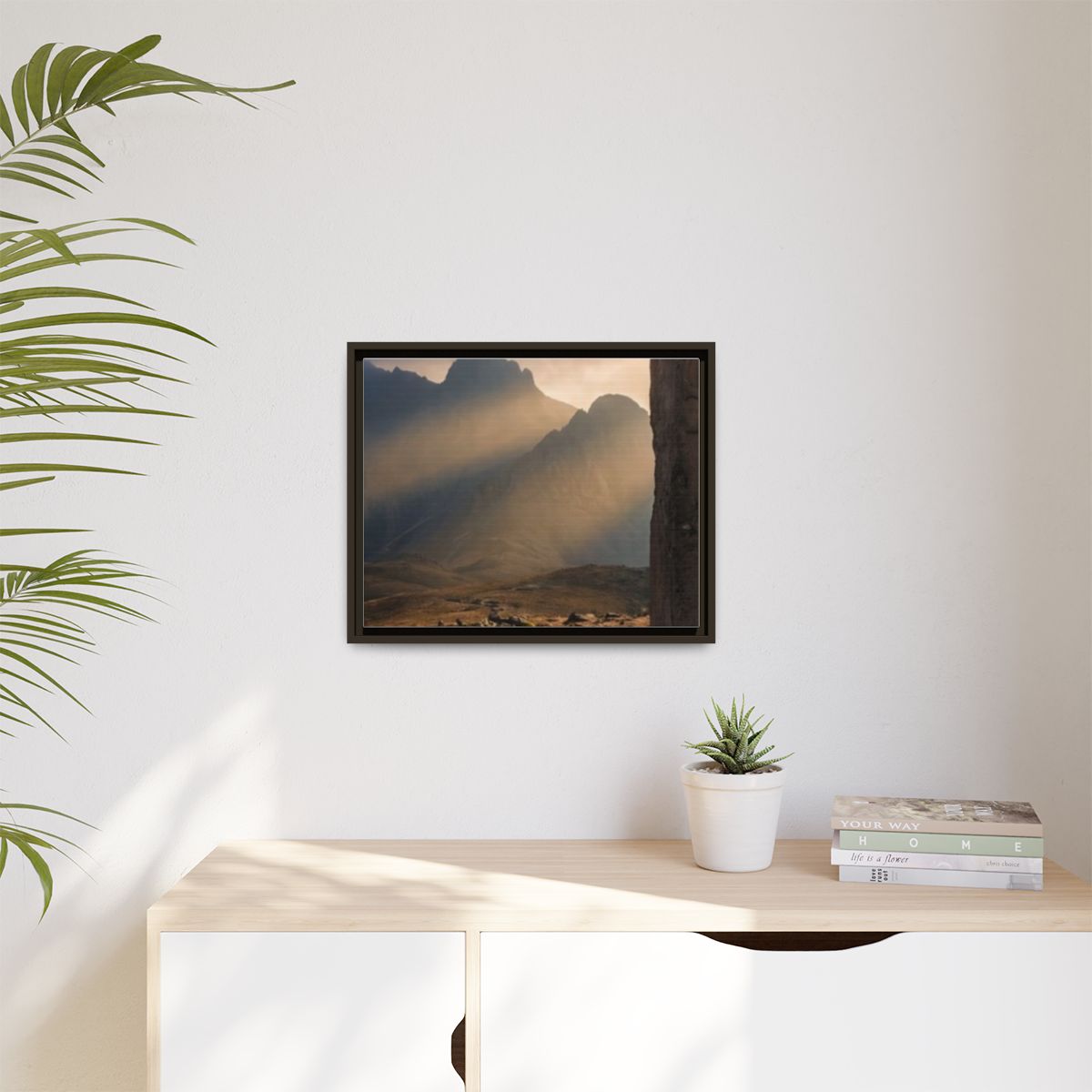 Matte Canvas, Framed - Mystic Monolith Ancient Persian... |...