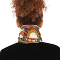 Lightweight Neck Gaiter - Unity Mandala Folk Art | Echovira...