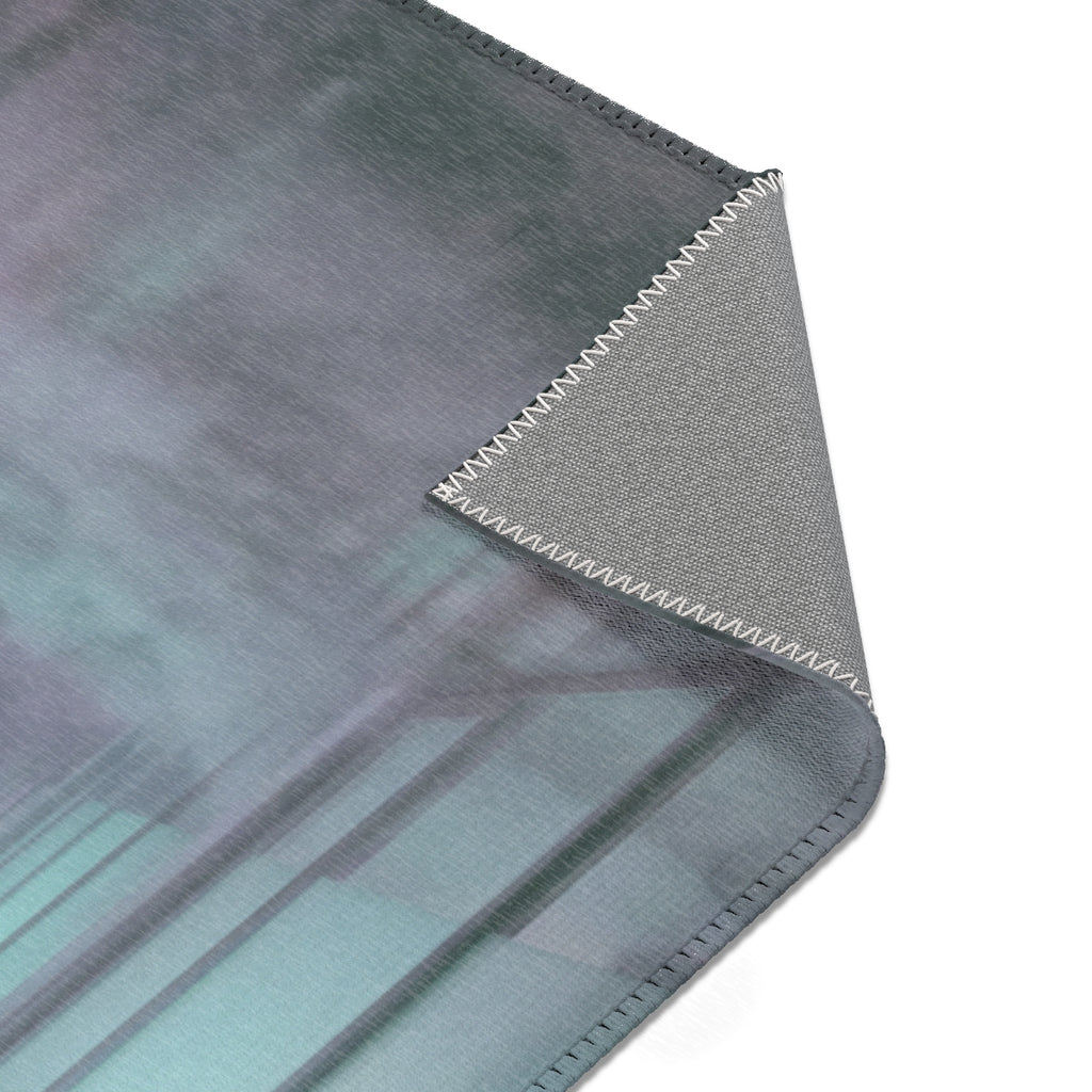 Area Rug - Lost Corridor Modern Area Rug | Echovira Gallery