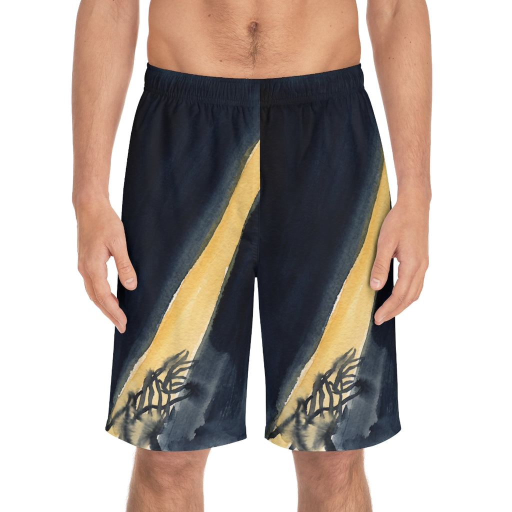 Men's Board Shorts - Midnight Ray Solitude | Echovira...