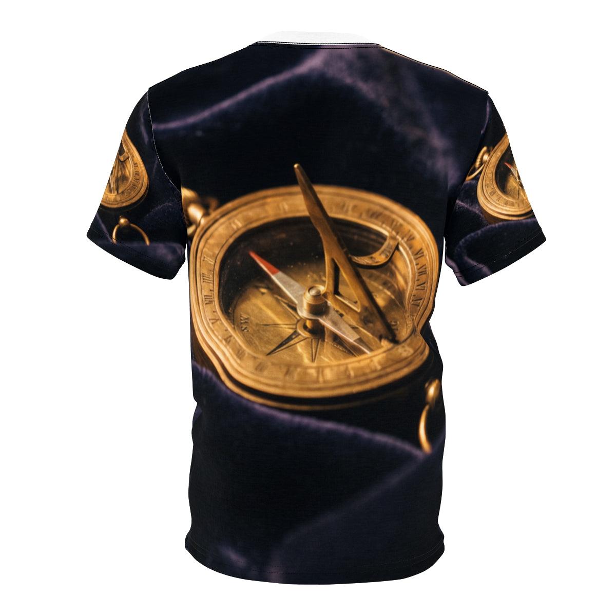 Sundial Compass Women's Unisex Cut and Sew Tee