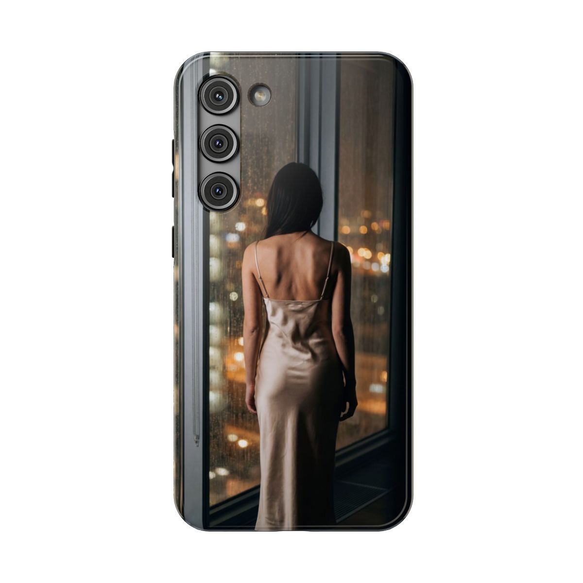 Impact-Resistant Case - Rainy Penthouse | Echovira Gallery