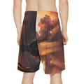 Men's Sports Shorts - Ethereal Sunset | Echovira Gallery