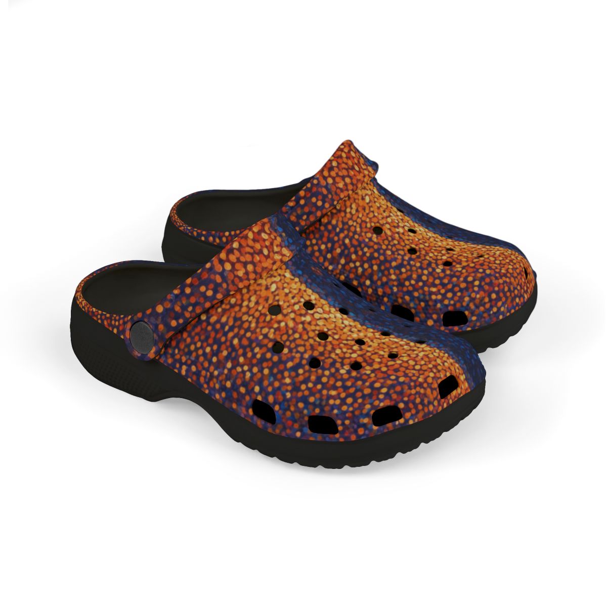 Kids' Clogs with Luminous Doorway Art