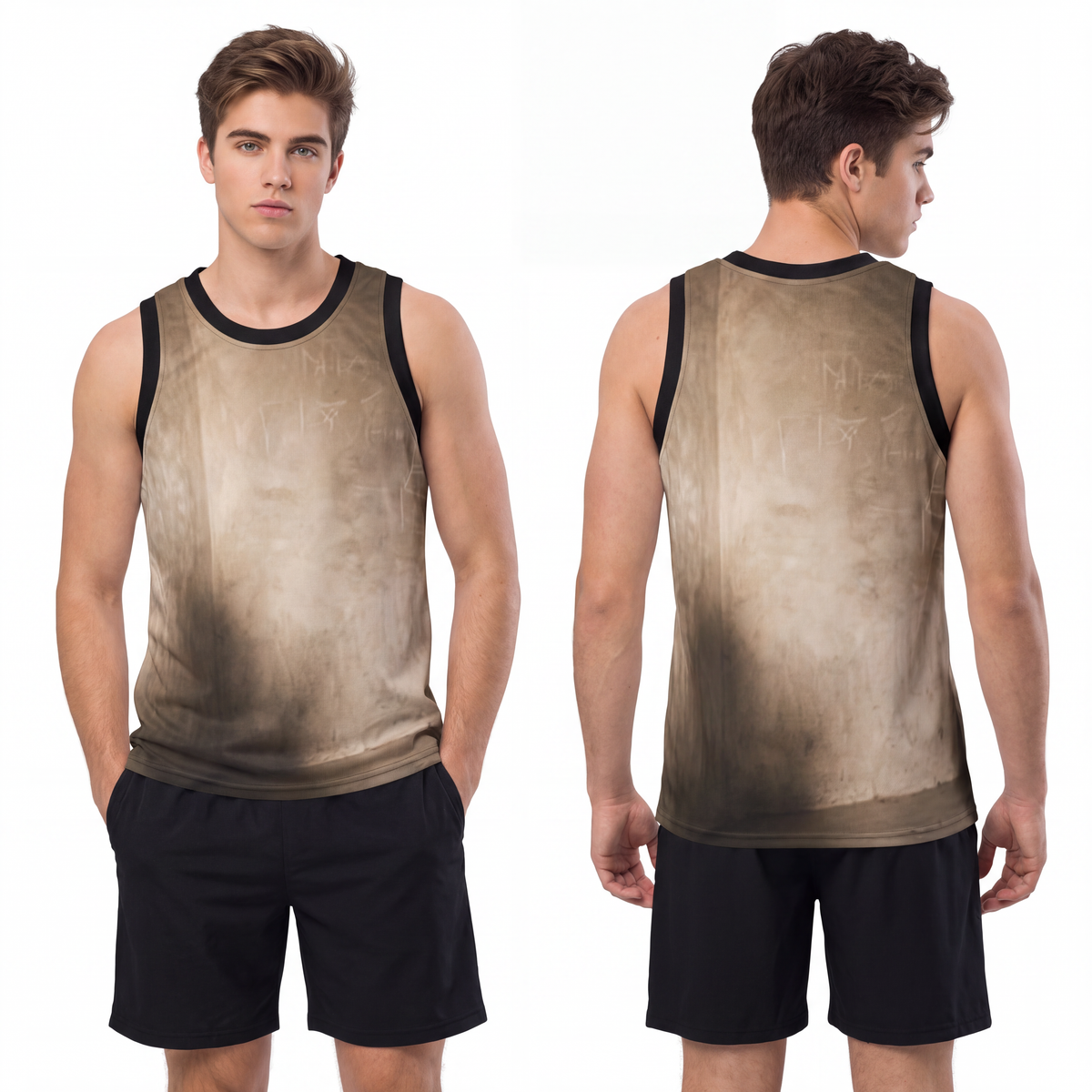 Men's Unisex Basketball Jersey - Shadows of the Citadel... |...