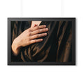 Framed Horizontal Poster - Sunset Satin — Black (14×11... |...