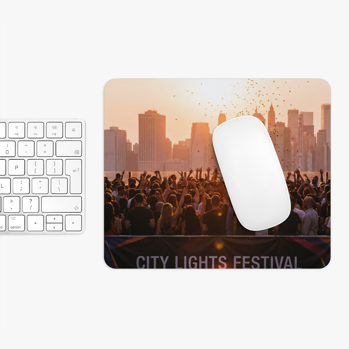 Mouse Pad - City Lights Festival | Echovira Gallery
