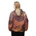 Desert Sunset Windbreaker Jacket for Women