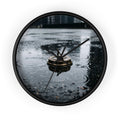 Wall Clock - Sundial in Rain Urban Timepiece | Echovira...