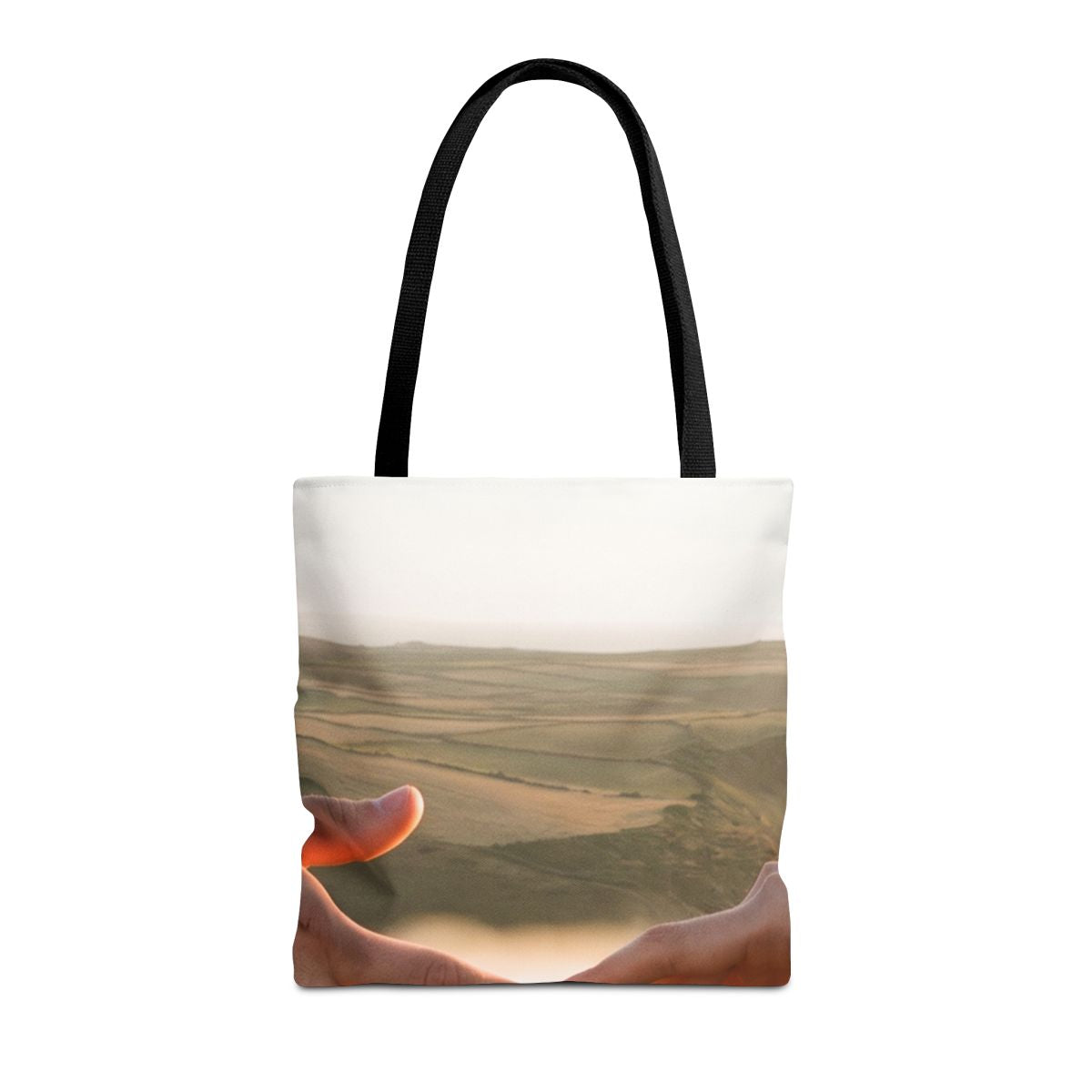 Tote Bag - The Infinite Touch | Ethereal Coastal Art |...