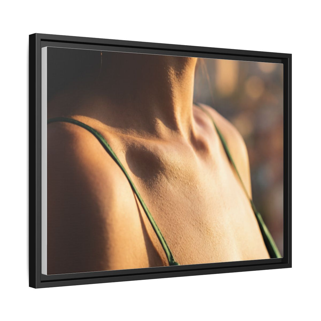 Matte Canvas Framed - Golden Hour Portrait
