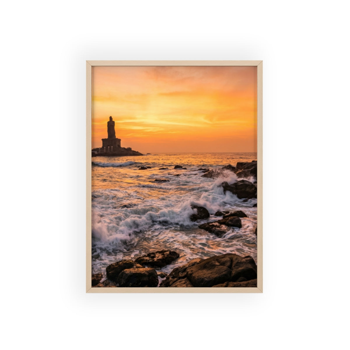 Framed Poster - Golden Hour Horizon