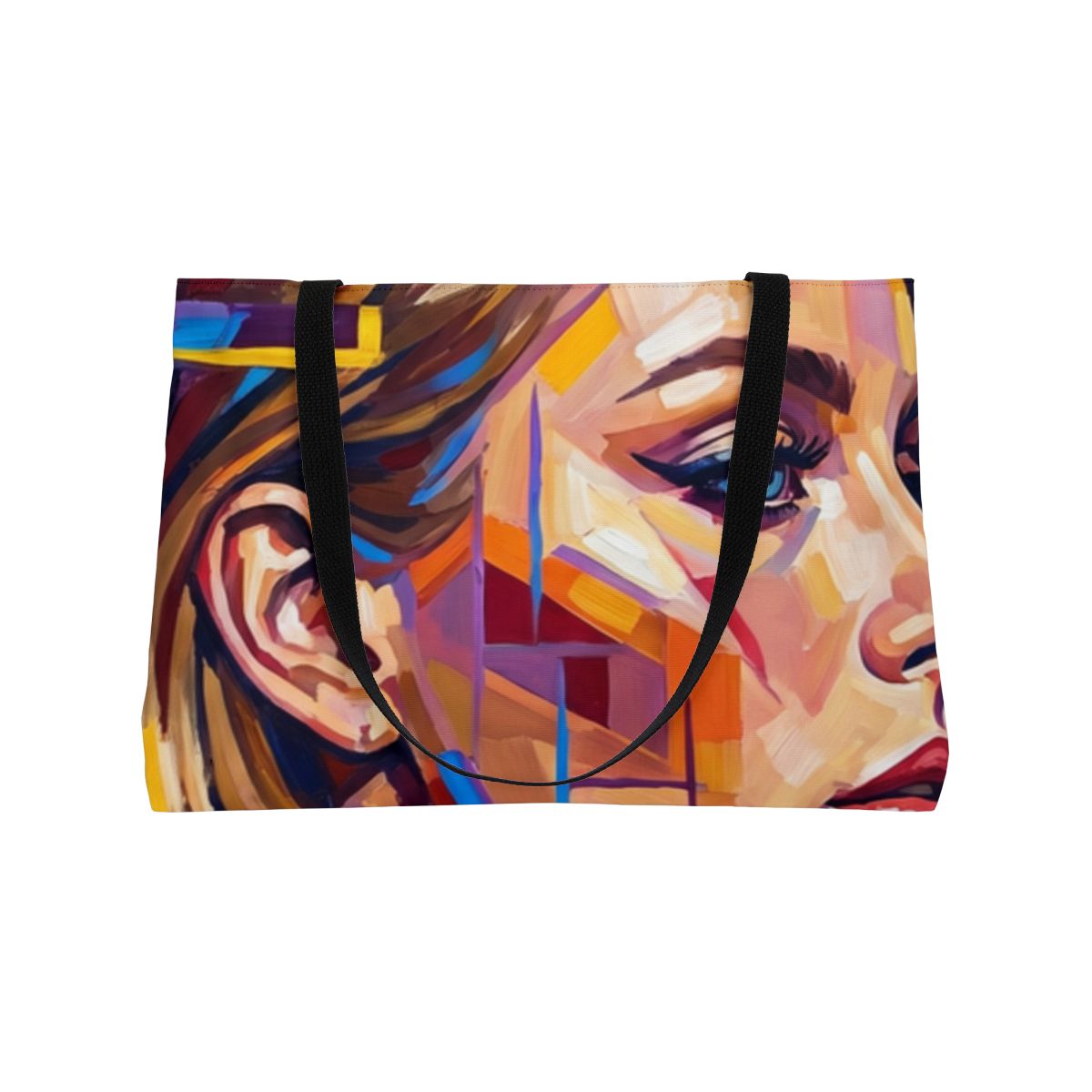 Weekender Tote Bag - Shattered Elegance | Echovira Gallery