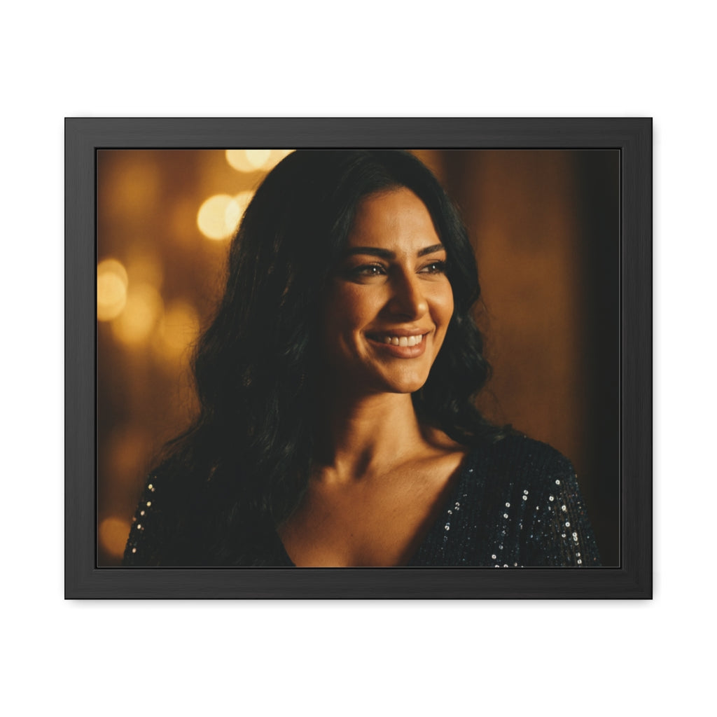 Framed Poster - Cinematic Portrait — Landscape
