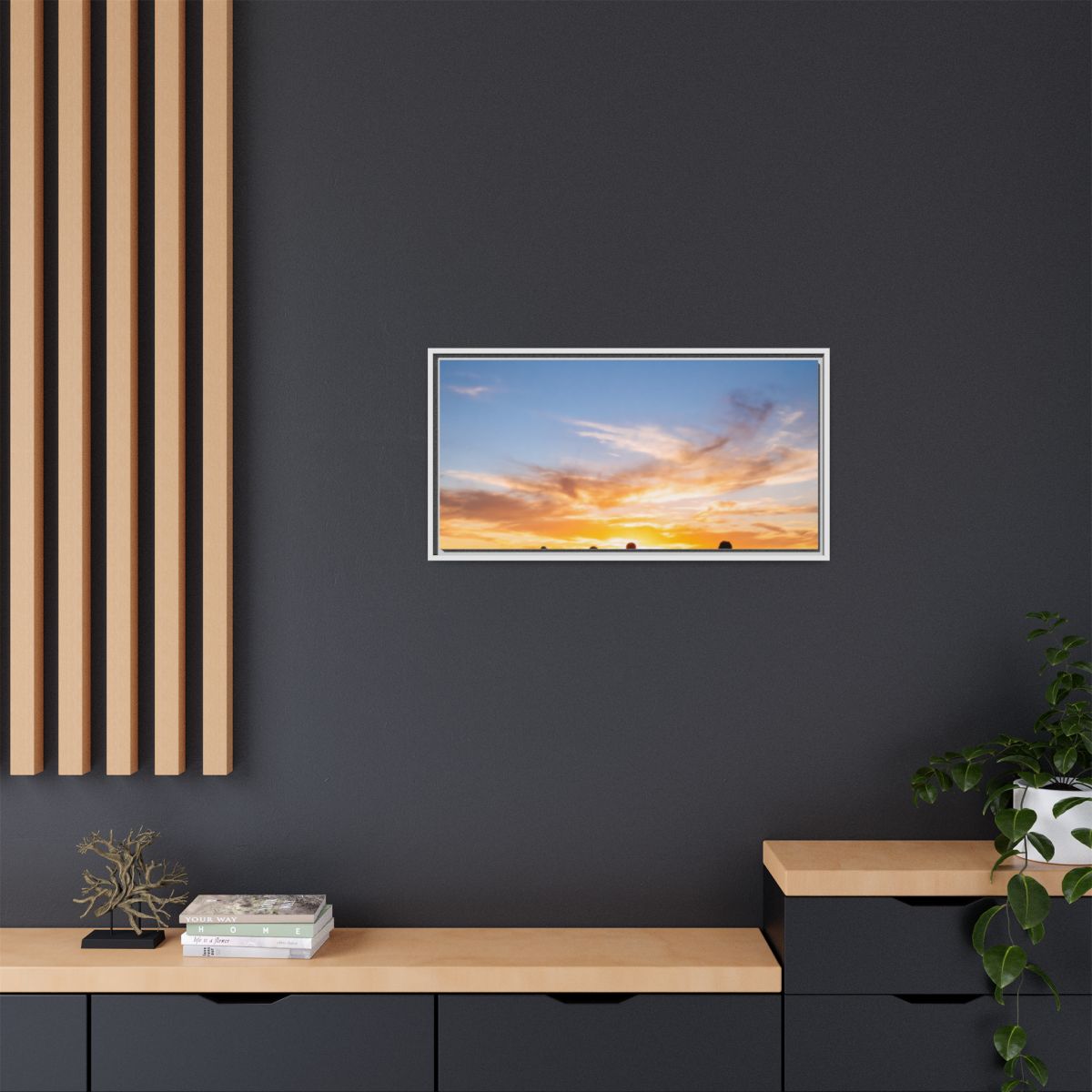 Matte Canvas, Framed - Epic Dawn Trek