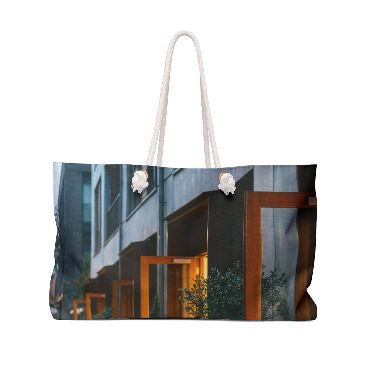 Weekender Bag - Urban Twilight Journey | Echovira Gallery