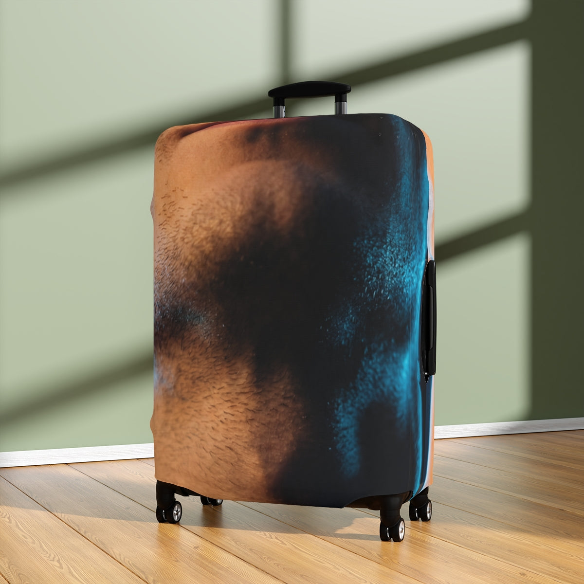 Luggage Cover - Neon Noir Identity