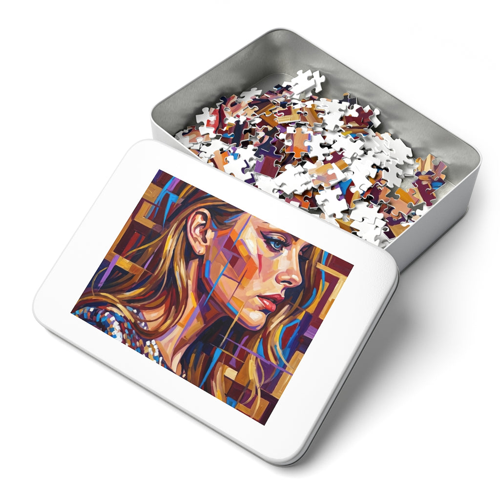 Jigsaw Puzzle with Tin - Shattered Elegance (30, 110, 252......