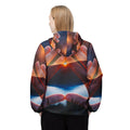 Windbreaker Jacket - Alpine Sunrise Trail | Echovira Gallery