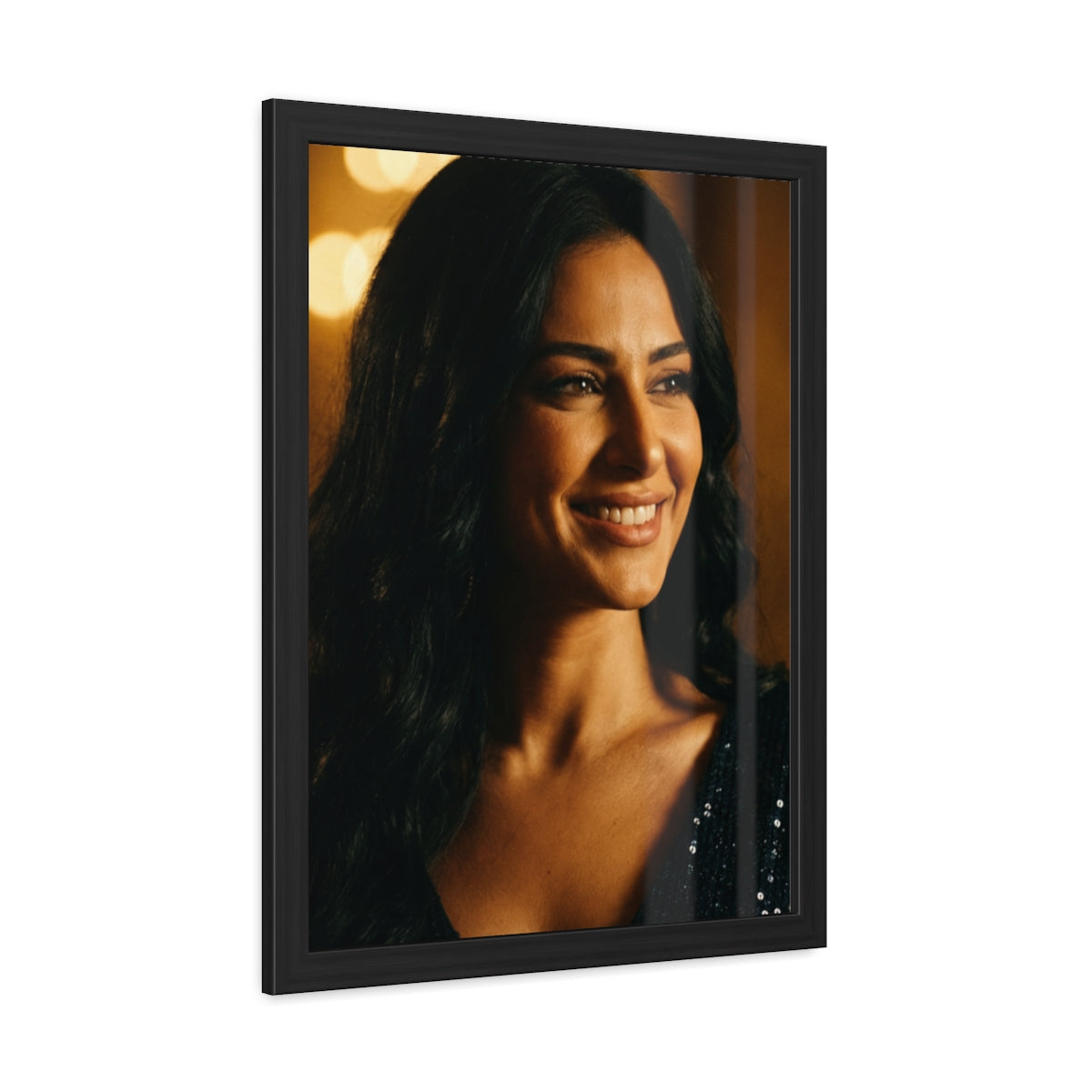 Framed Poster - Cinematic Portrait — Portrait