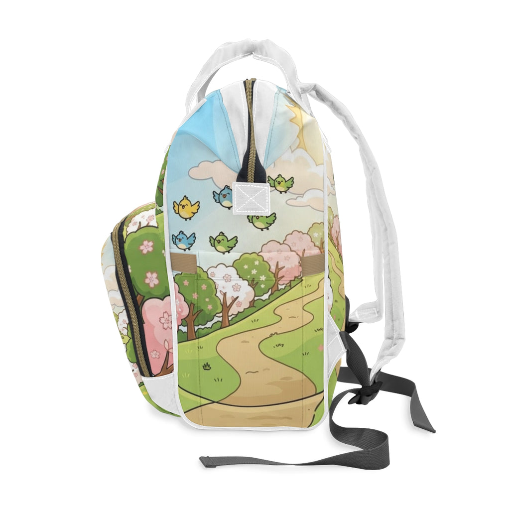 Diaper Backpack - Sunny Meadow Nursery | Echovira Gallery