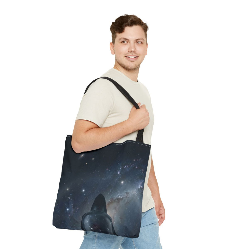 Tote Bag - Cosmic Sentinel Orion | Echovira Gallery
