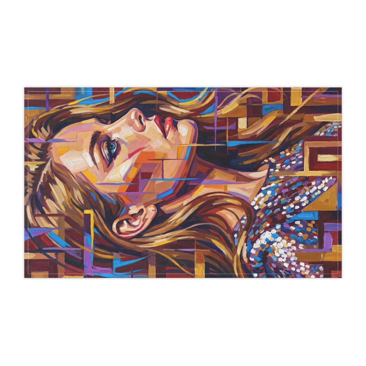 Tea Towels - Shattered Elegance | Echovira Gallery