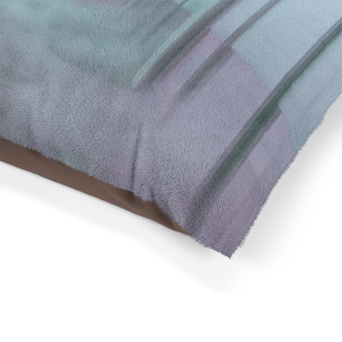 Pet Bed - Liminal Corridor Fog Art Print | Echovira Gallery