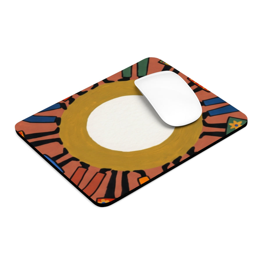 Mouse Pad - Unity Mandala Folk Art