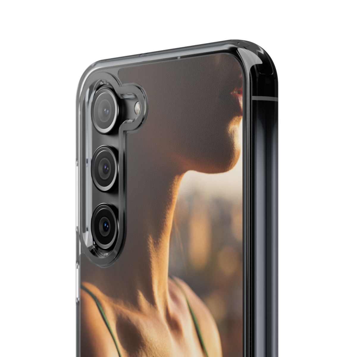 Clear Impact-Resistant Cases - Clear Phone Case - Emerald...