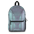 Backpack - Neon Corridor Tech Backpack | Echovira Gallery
