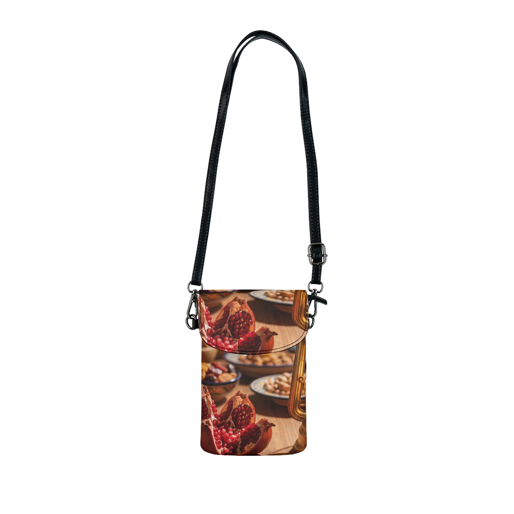 Small Cell Phone Wallet - Twilight Feast | Echovira Gallery