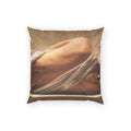 Poly Velvet Pillow - Gilded Silhouette | Echovira Gallery