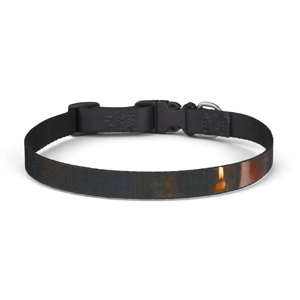 Pet Collar - Golden Flame Vision