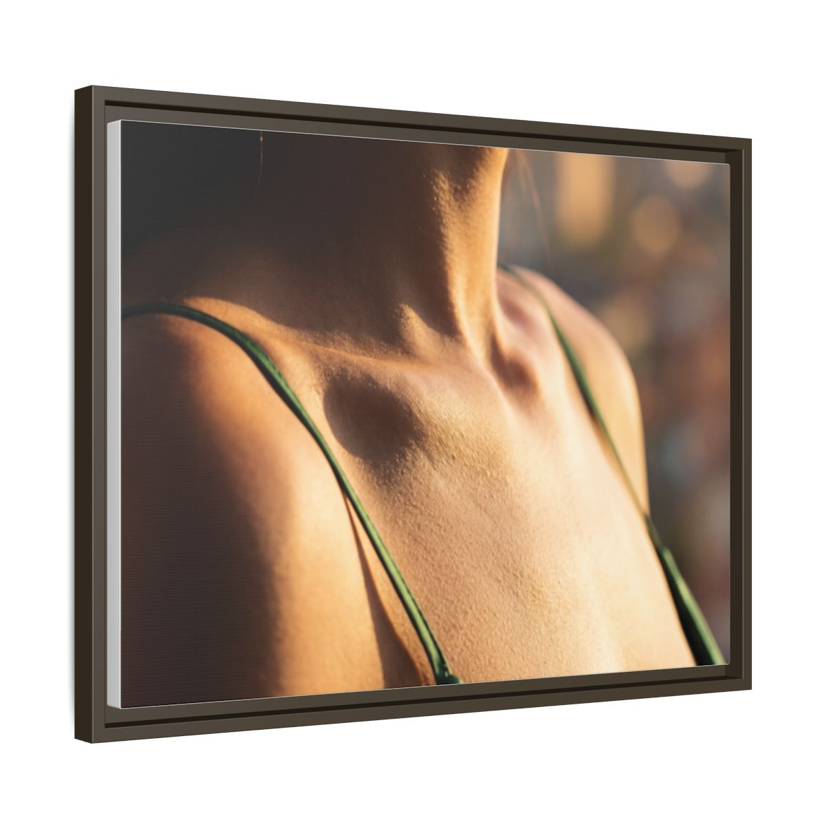 Matte Canvas Framed - Golden Hour Portrait