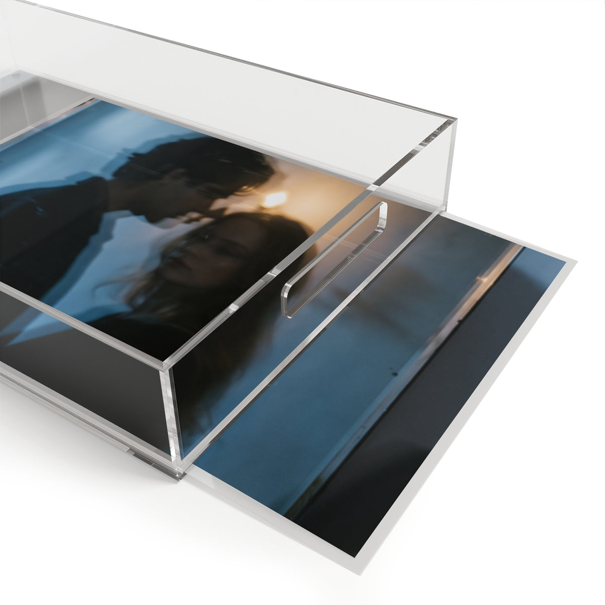 Midnight Glow Acrylic Serving Tray - Cozy Hospitality |...