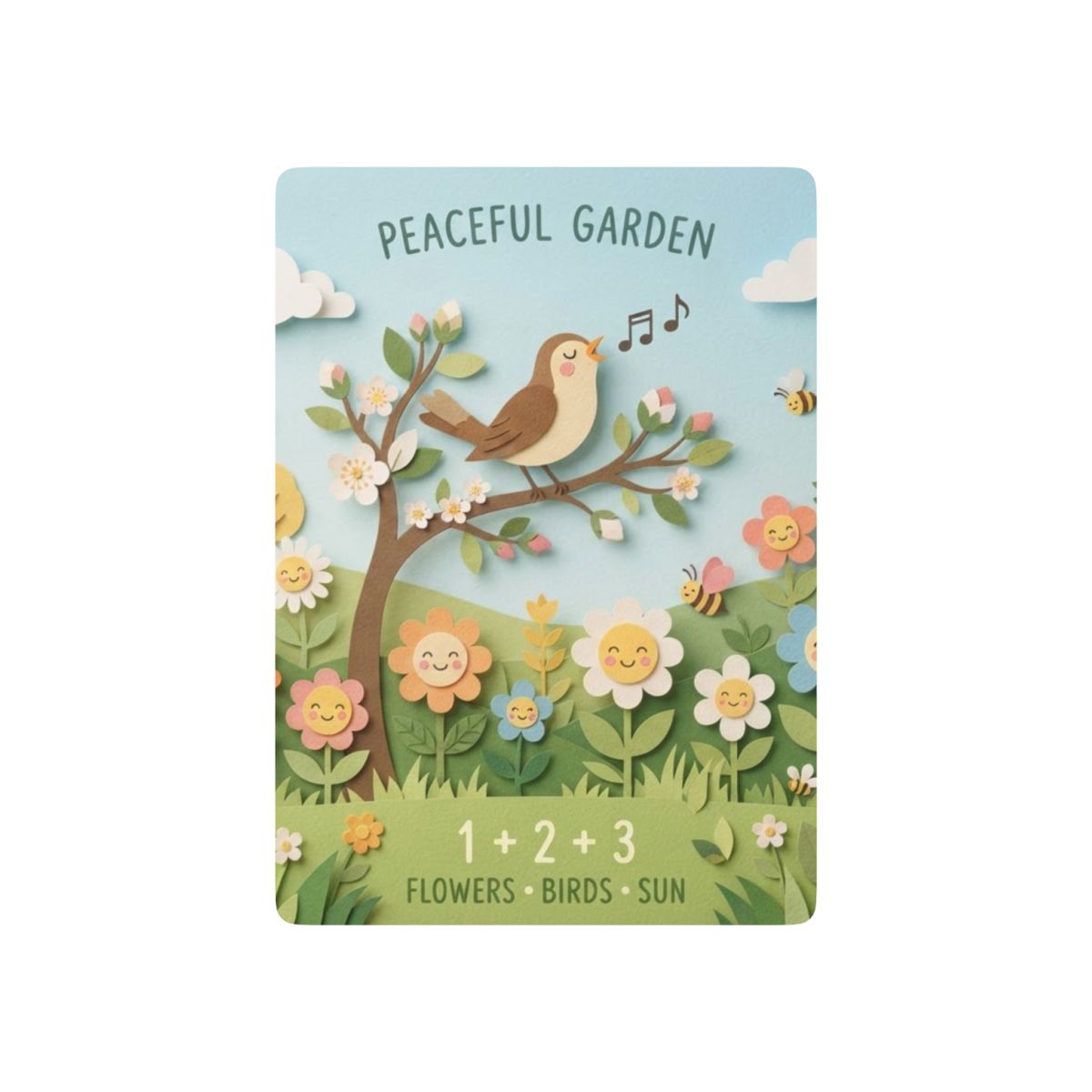 Poker Playing Cards - Peaceful Garden Deck | Echovira...