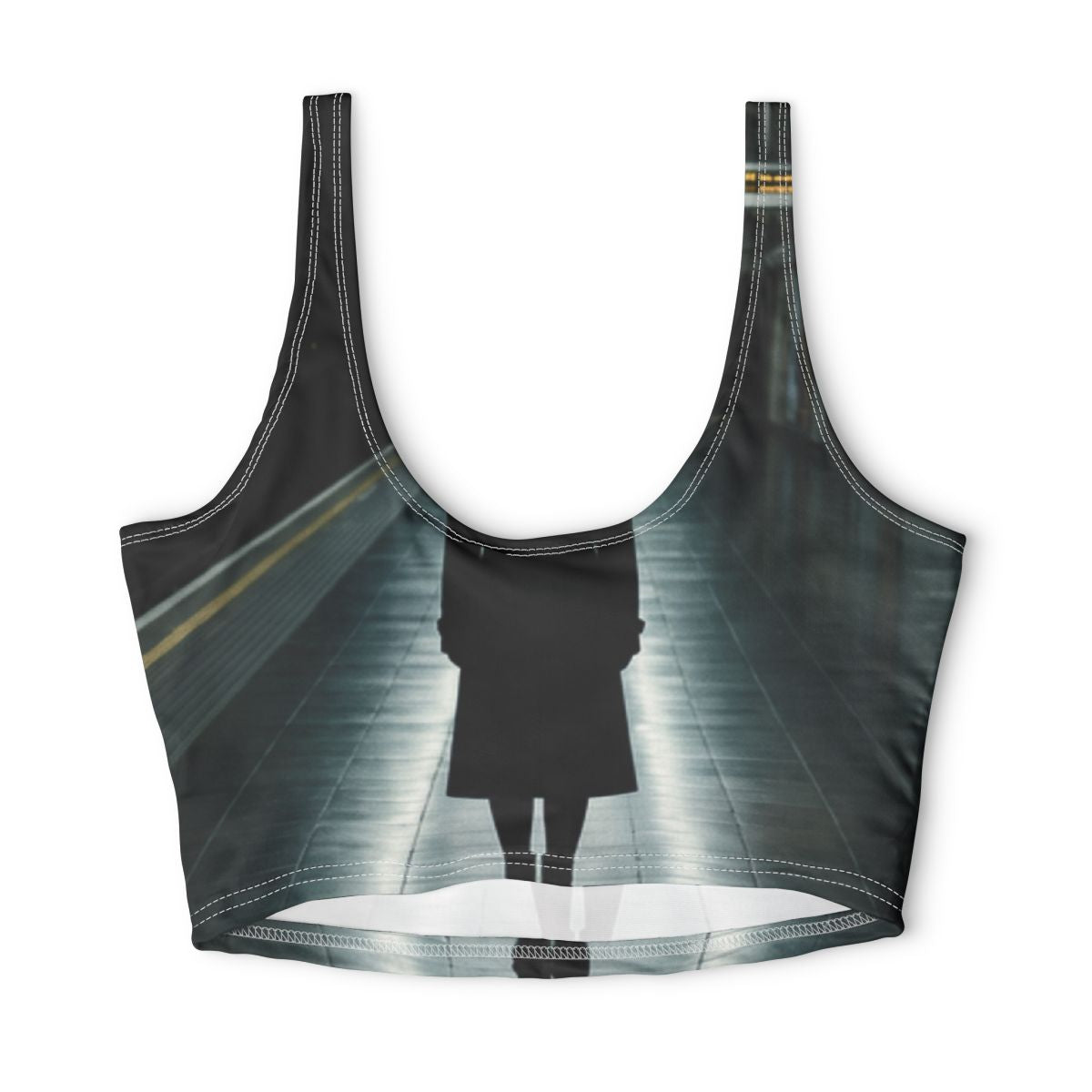 Polyester Sports Bra - Metro Core | Echovira Gallery