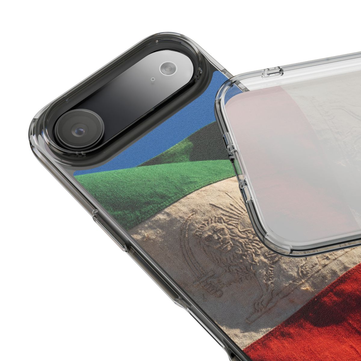 Clear Impact-Resistant Cases - Clear Phone Case - Vintage......