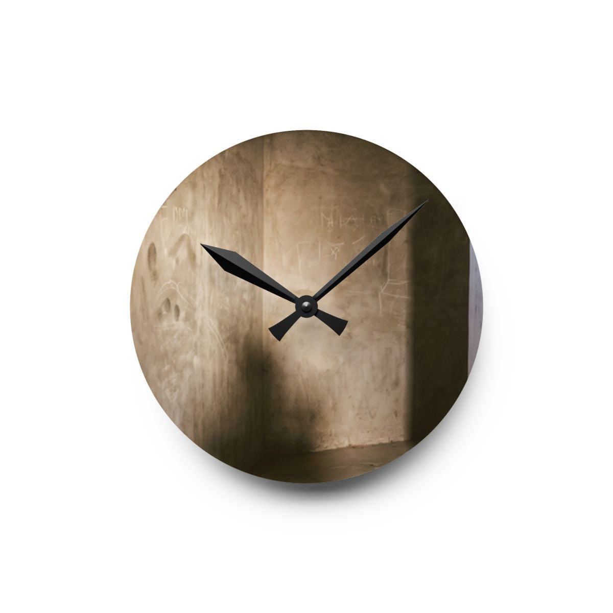 Acrylic Wall Clock - Shadows of the Citadel moody... |...