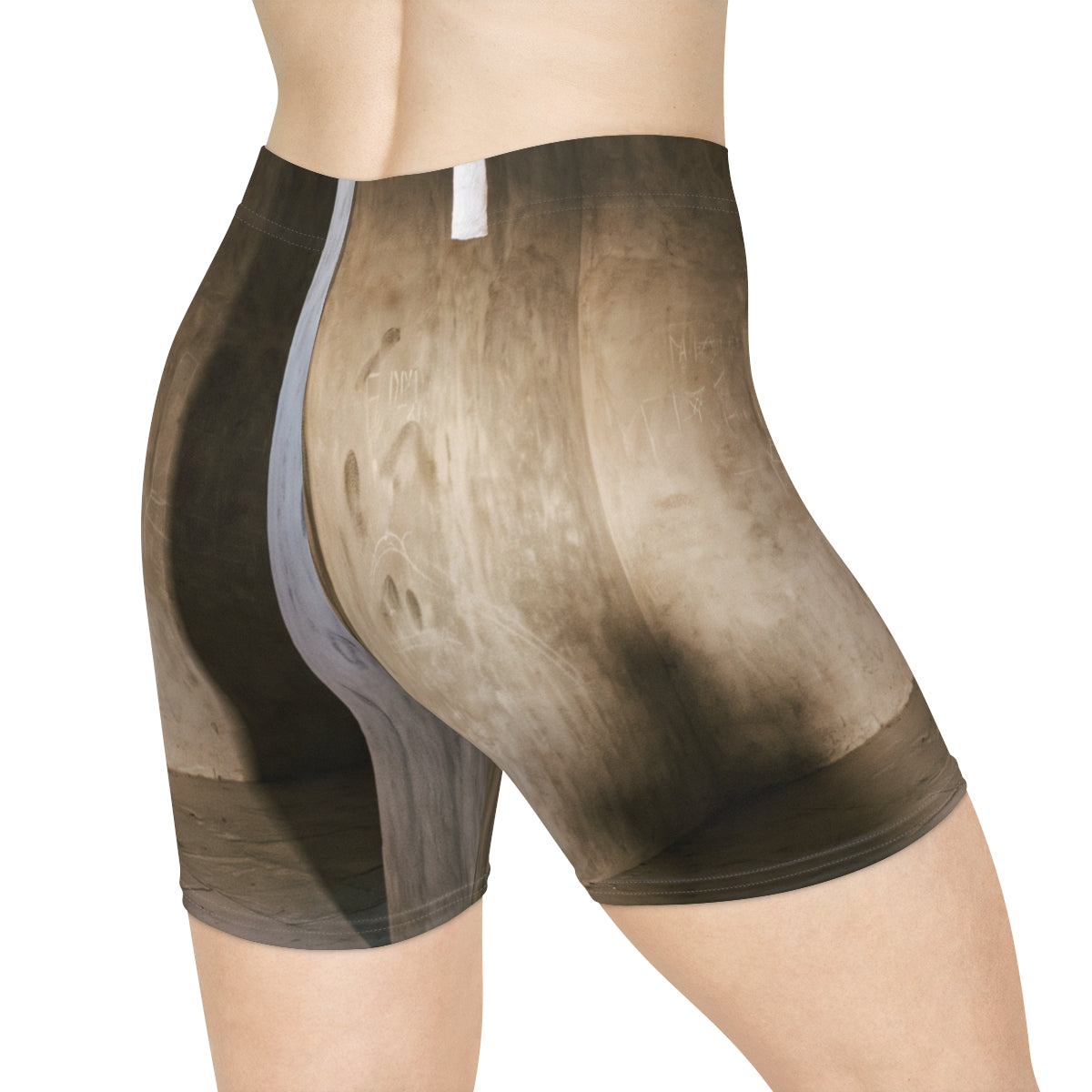 Women's Biker Shorts - Shadows of the Citadel moody... |...