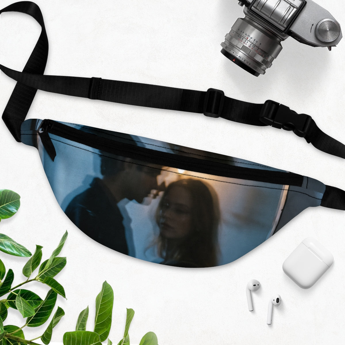 Midnight Reflection Fanny Pack - Aesthetic Streetwear |...