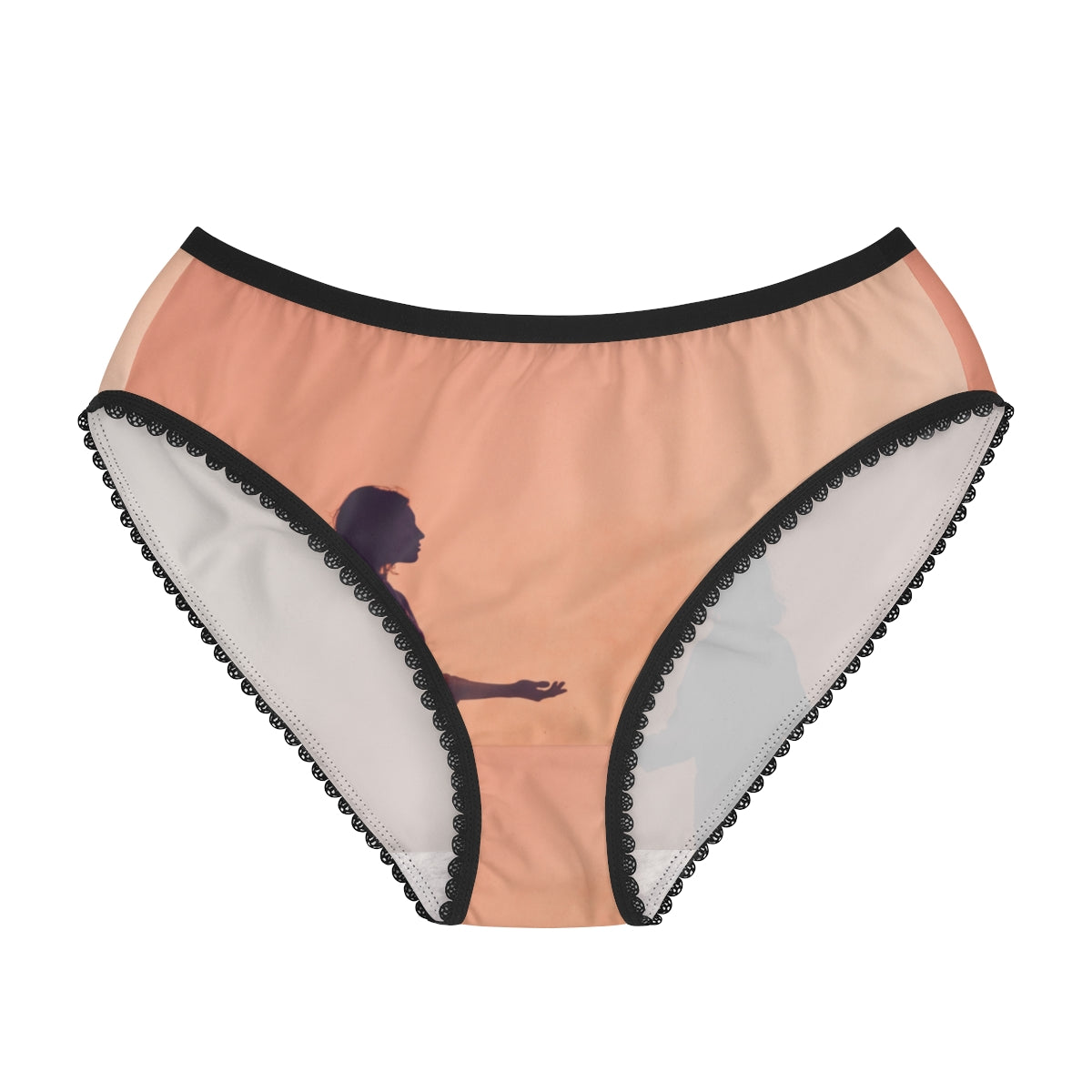 Women's Briefs Desert Silhouette Sunset Art