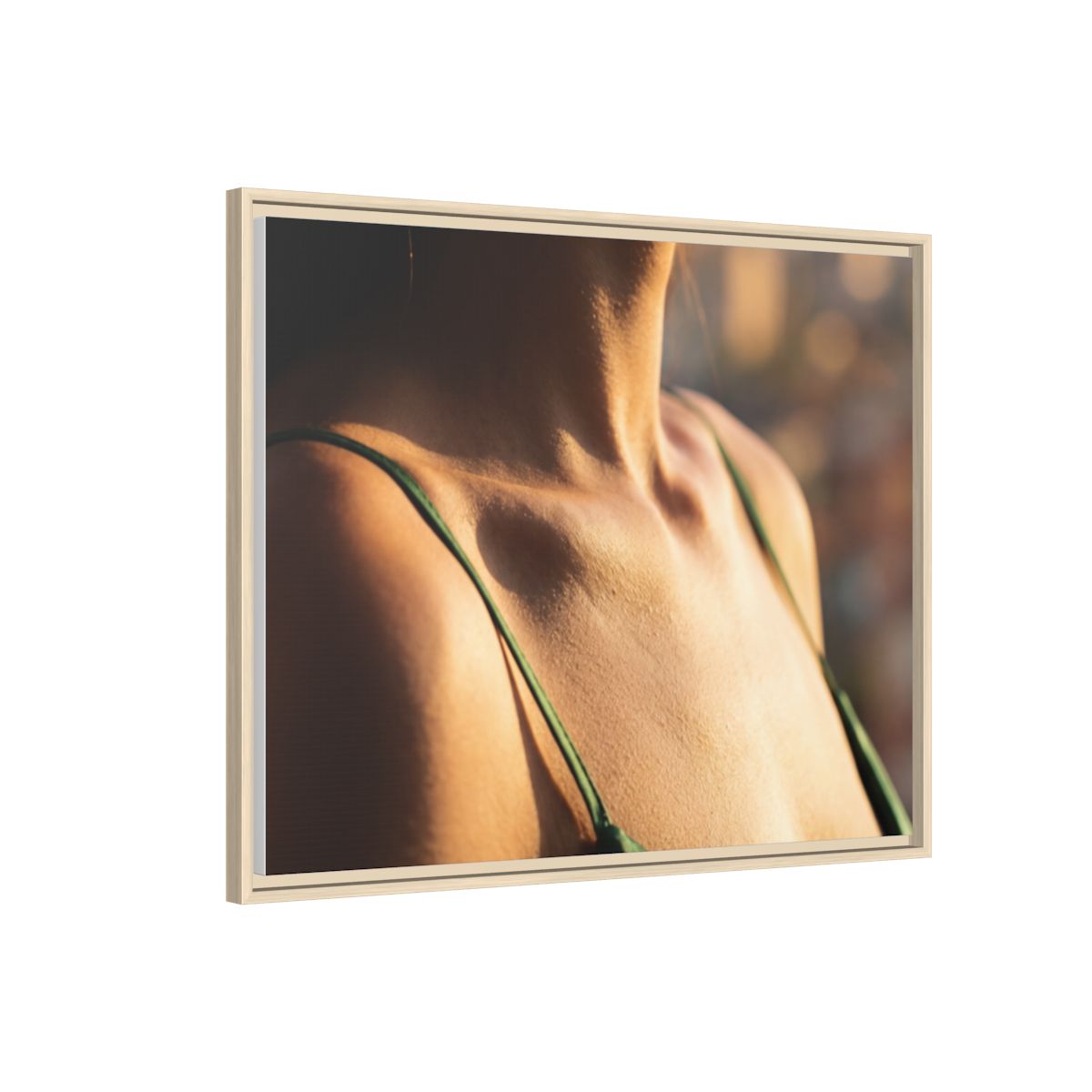 Matte Canvas Framed - Golden Hour Portrait