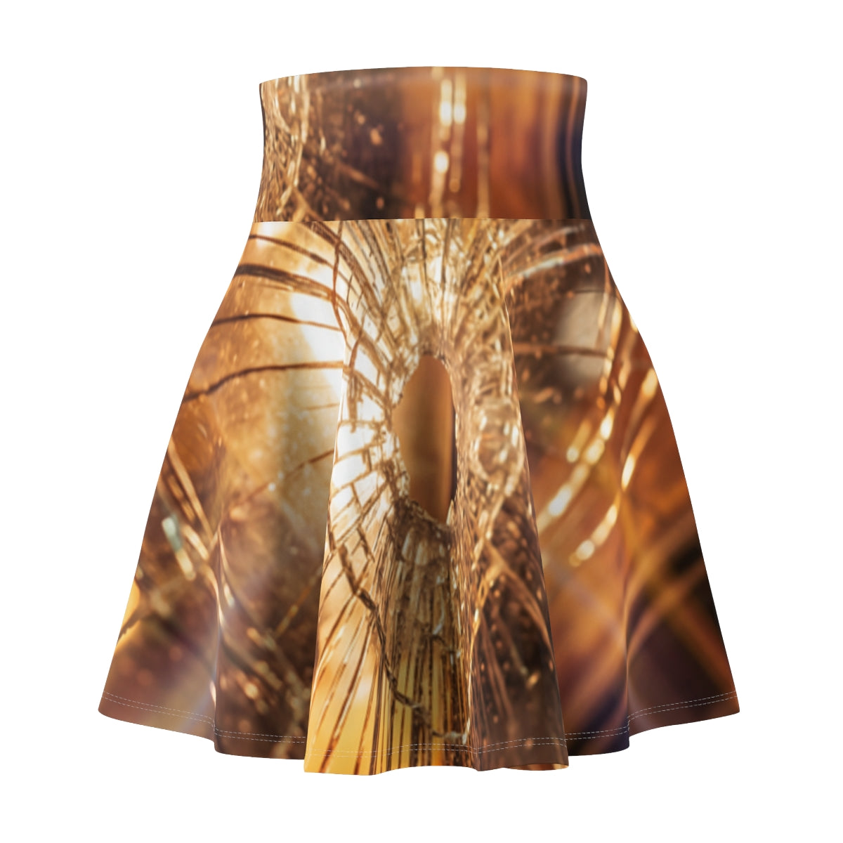 Women's Skater Skirt - Cinematic Glow