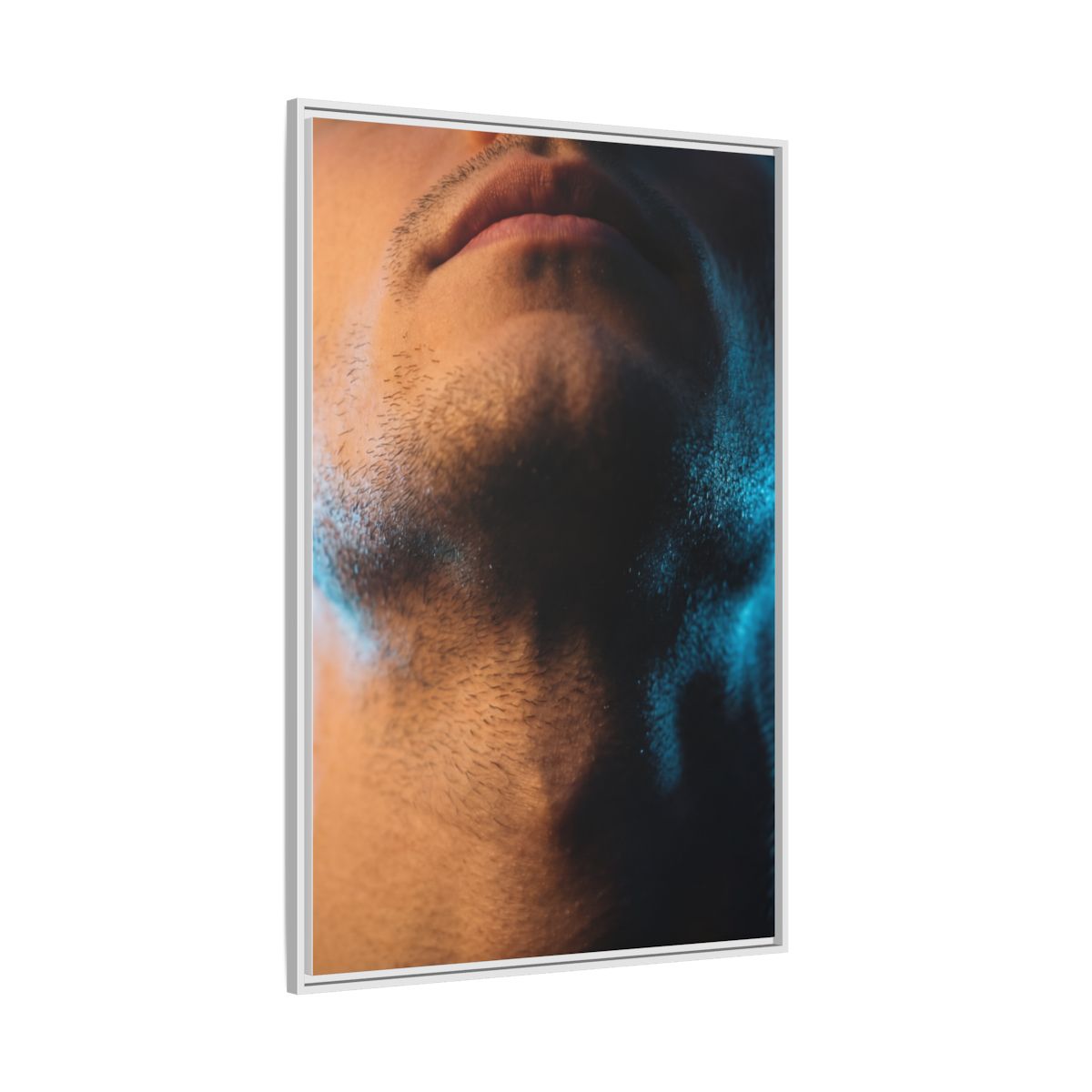 Framed Matte Canvas - Neon Noir