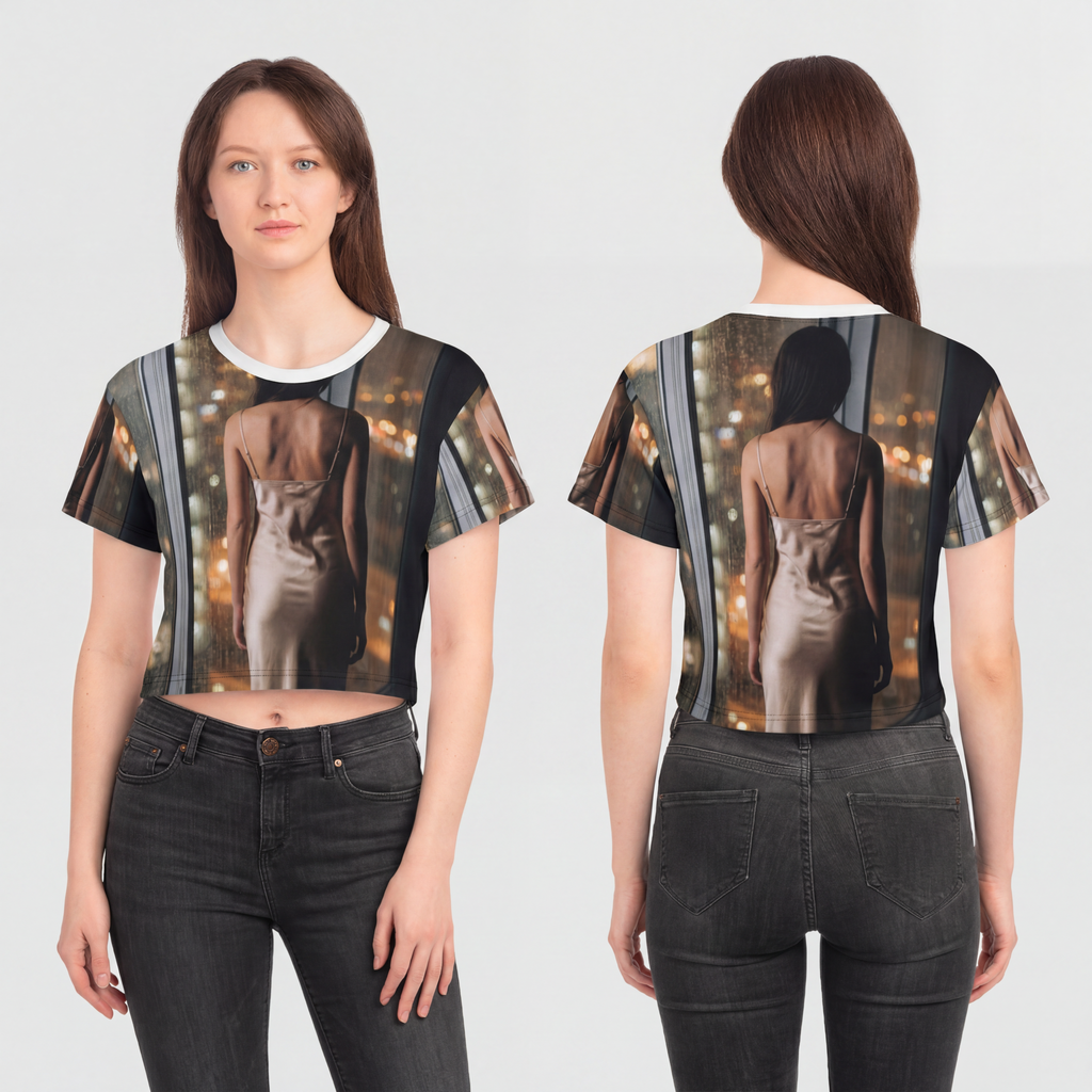 Crop Tee - Cinematic Urban Vibe