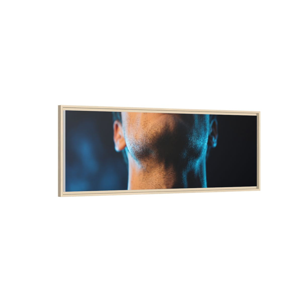 Framed Matte Canvas - Neon Noir