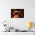 Framed Horizontal Poster - Sunset Reverie Landscape Art —......